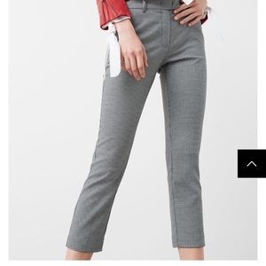 MANGO Prince of Wales Trousers